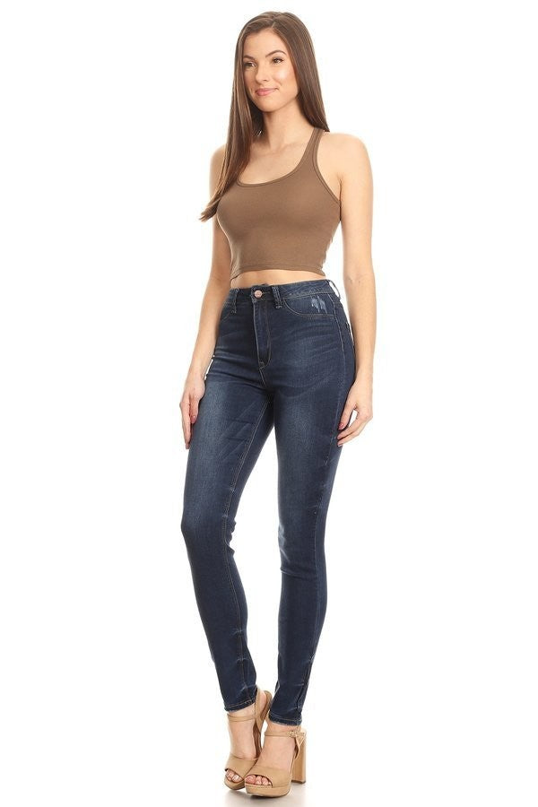 High Rise Skinny Jeans