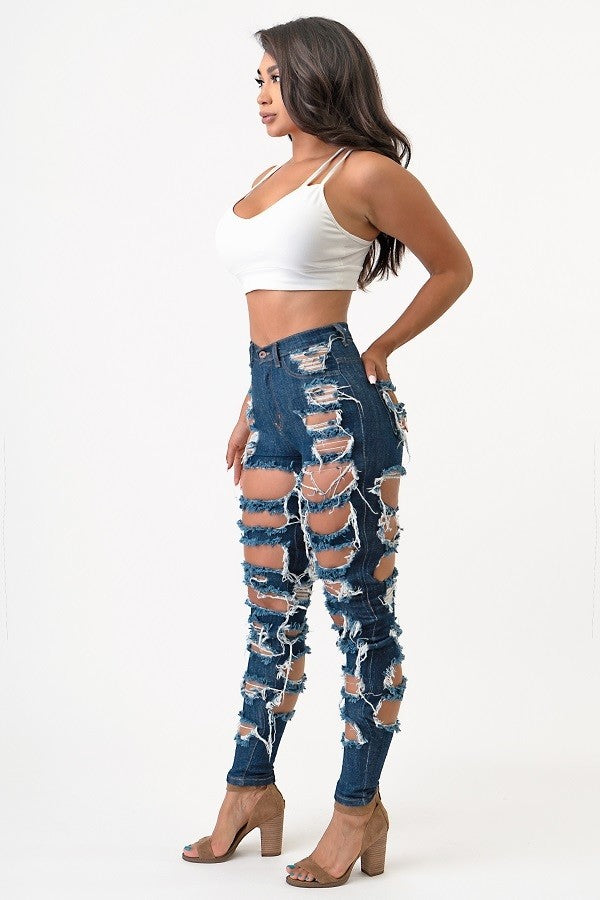 High Rise Skinny Jeans